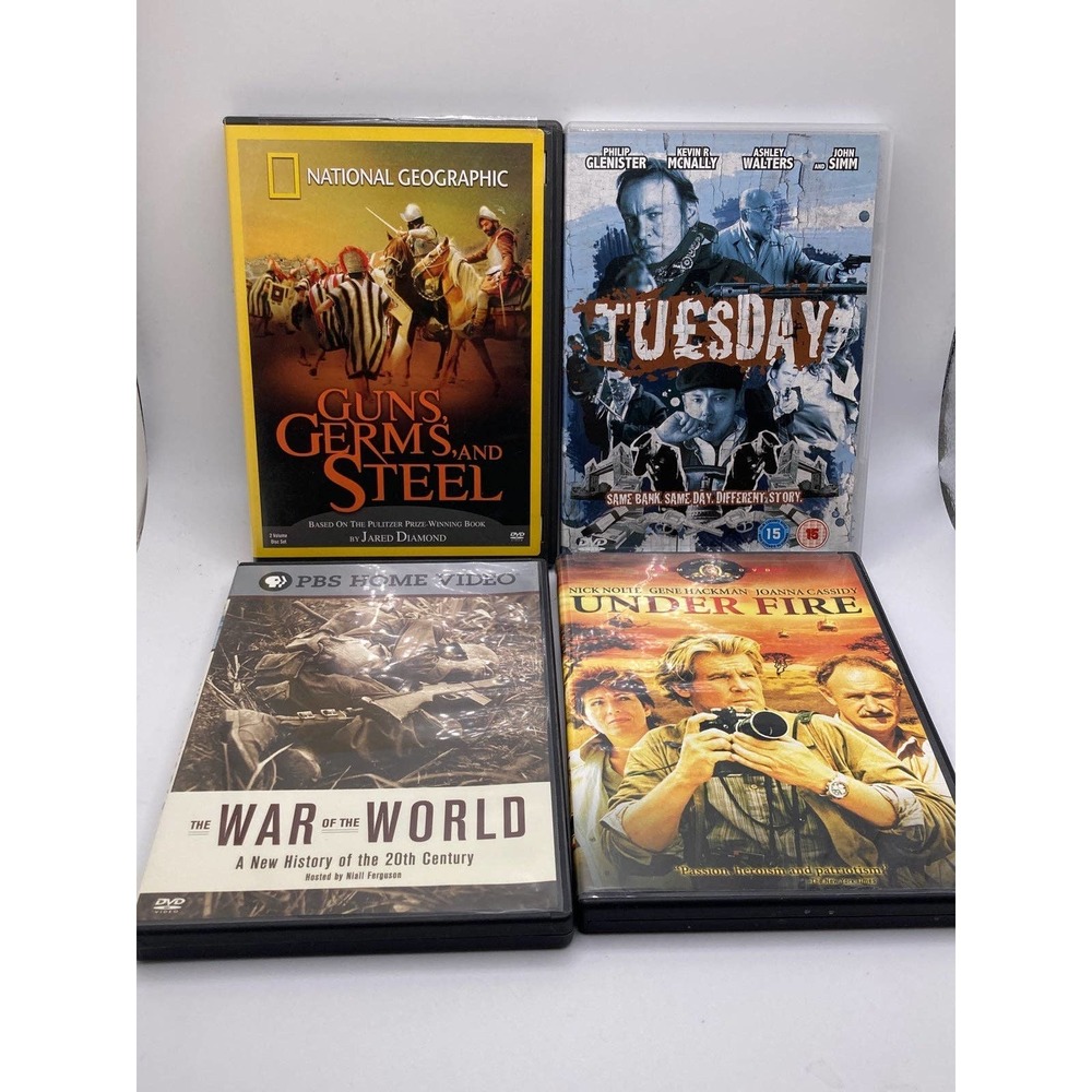 Lot of four pre-owned dvds